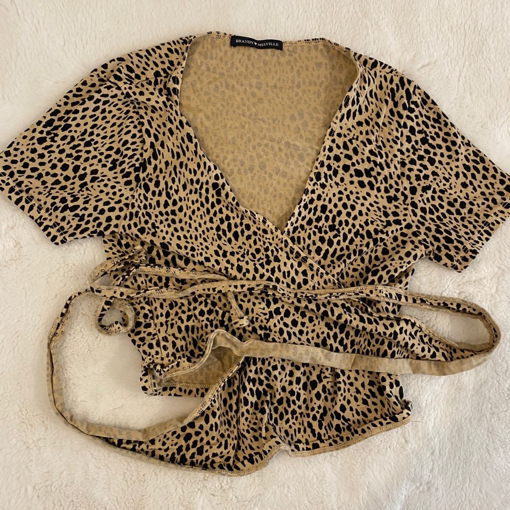 Brandt Melville tie-around crop